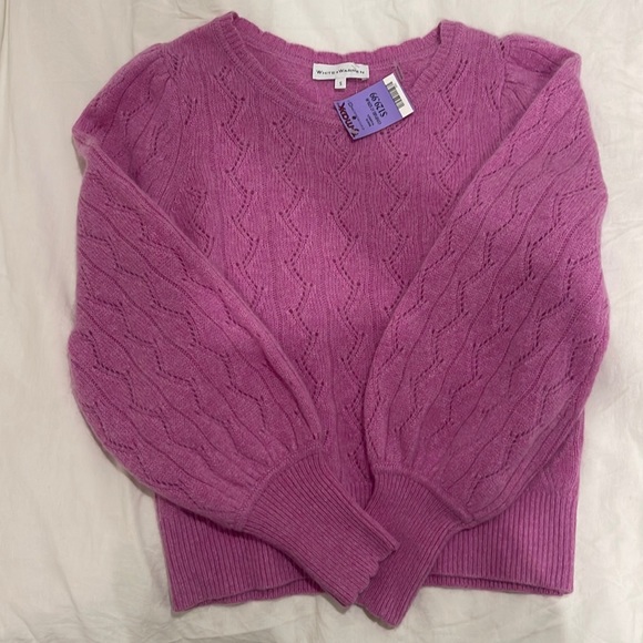 White + Warren Sweaters - Pink White + Warren sweater